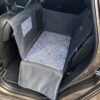 Mata samochodowa dla psa na 2/3 kanapy za kierowcą szara/szare niedźwiedzie - obrazek 3