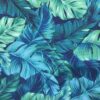 Mata samochodowa dla psa na środkowe tylne siedzenie czarna/liście blue green - obrazek 8
