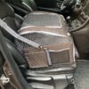Transporter samochodowy dla kota lub dla małego psa brązowy - obrazek 5