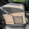 Transporter samochodowy dla kota lub dla małego psa beżowy - obrazek 5